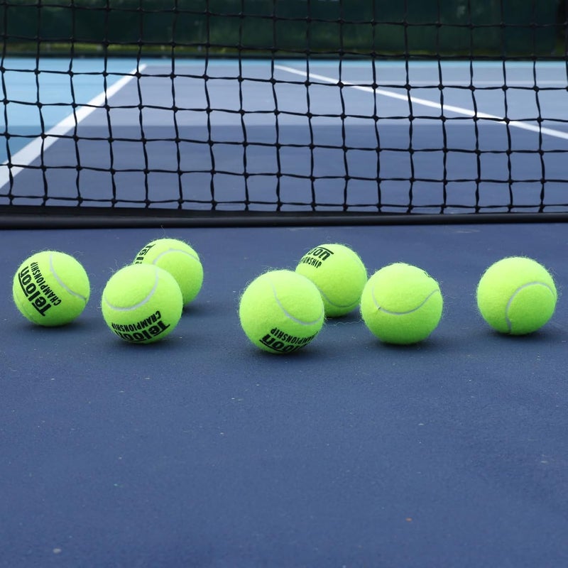 Teloon Championship Tennis Balls - Extra Duty - Regular Duty Felt Pressurized Tennis Balls - Image 2